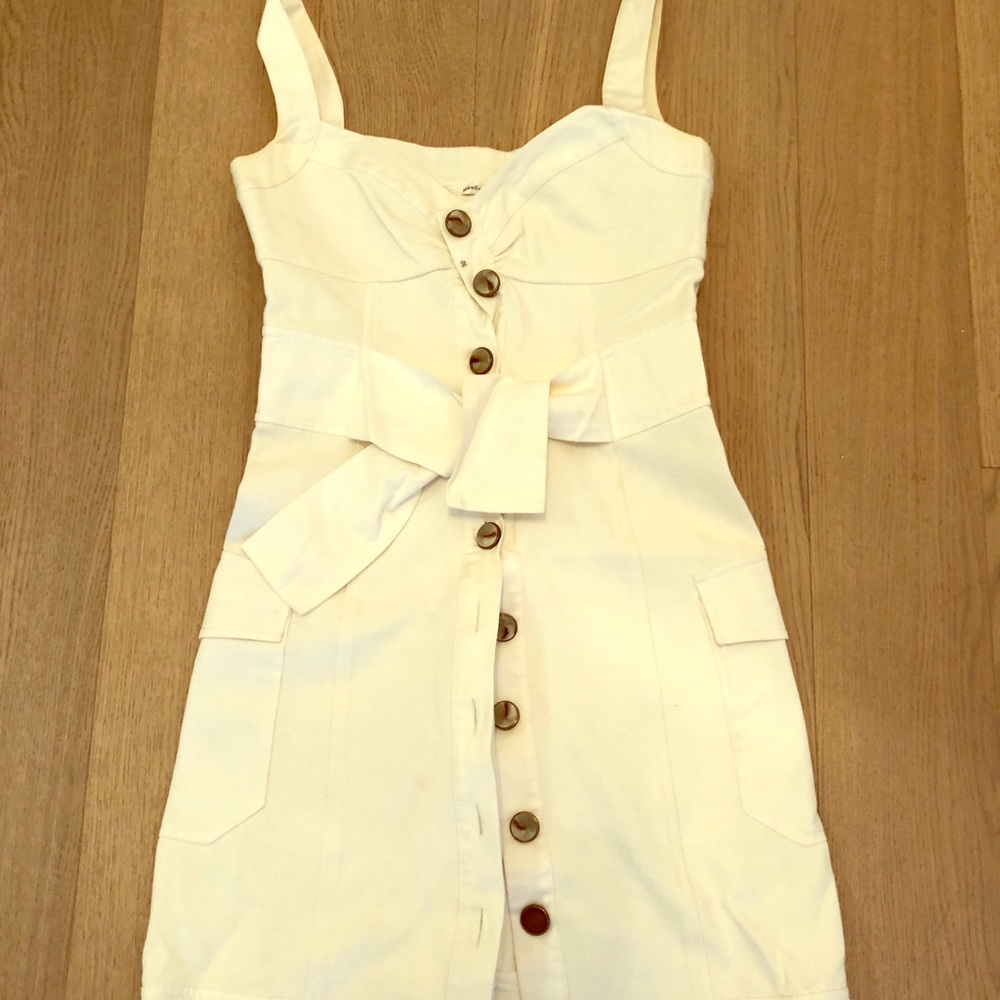 DVF Sosie Safari Style Dress with Belt Tie